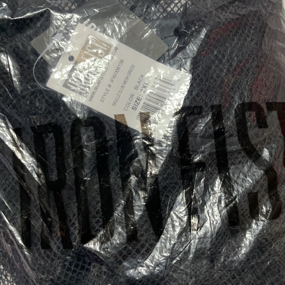 Iron Fist Skullz Club Mini Dress Size 2X - Picture 11 of 11